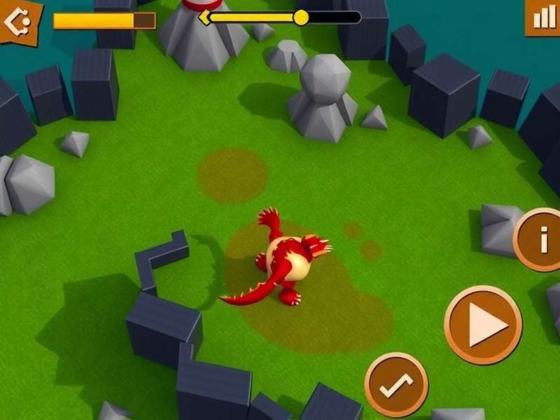 Titan Tamer Monster Taming in Action Titan Tamer gameplay screenshot showing monster taming